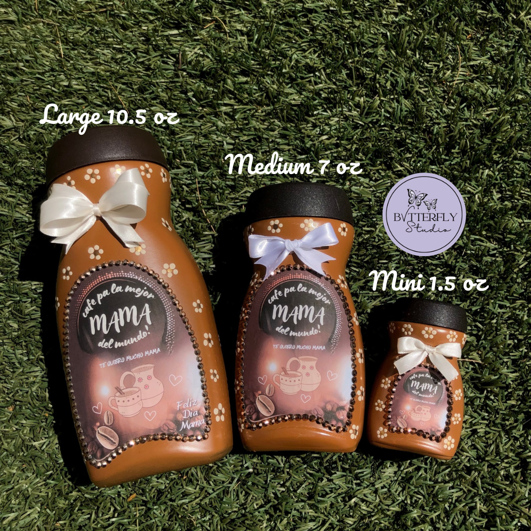 LARGE Custom Coffee Jar (10.5 oz)