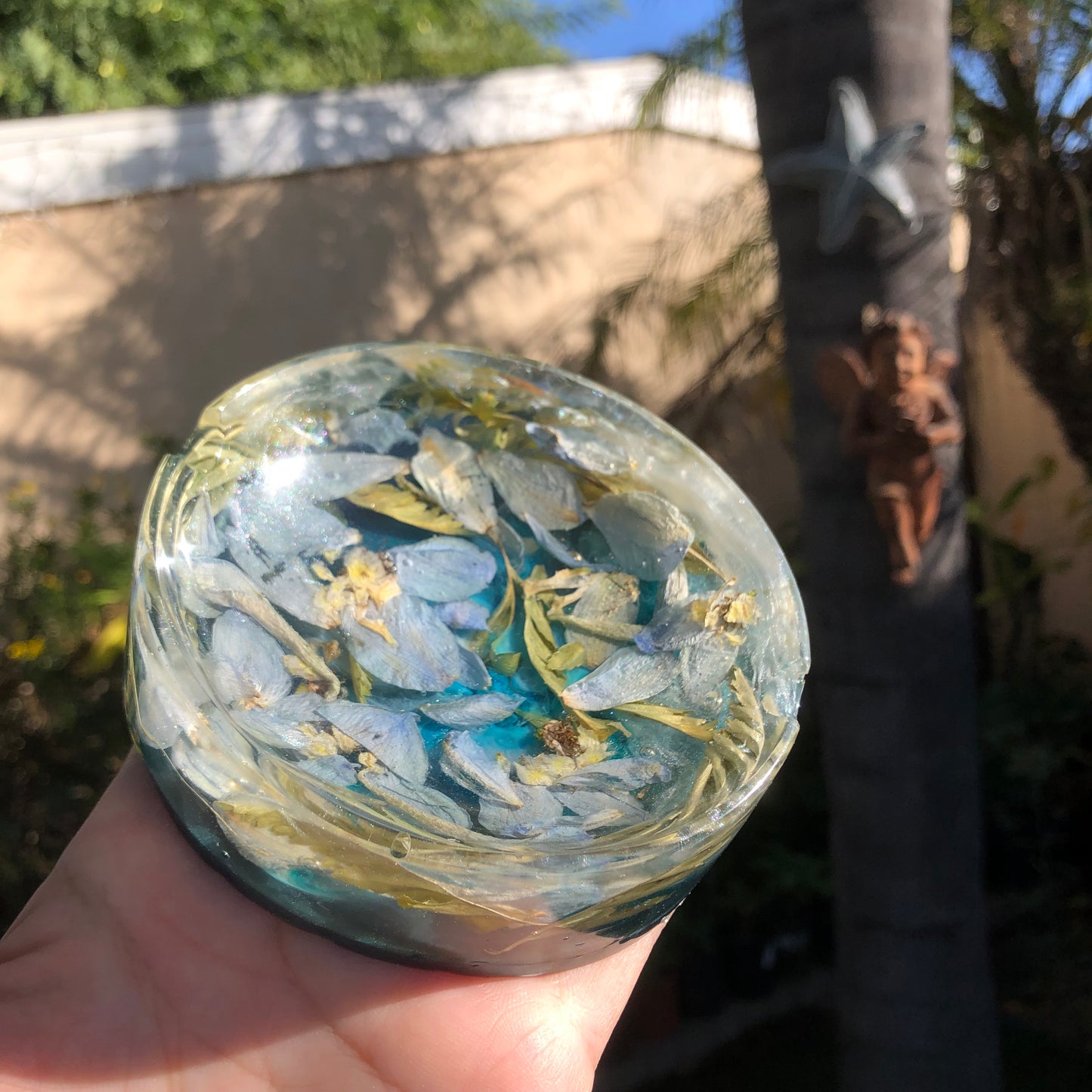 Floral Trinket Tray / Ash Tray
