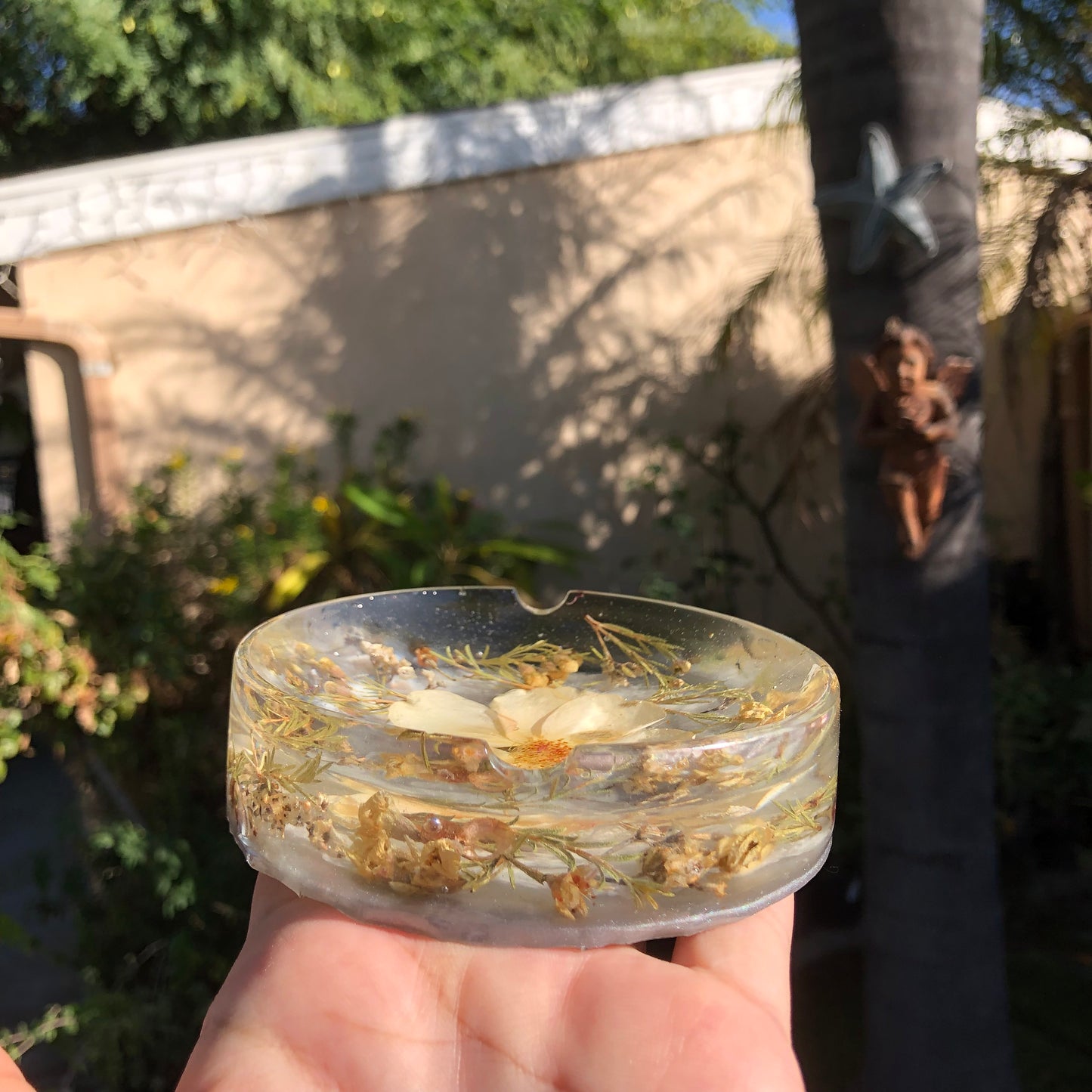 Floral Trinket Tray / Ash Tray