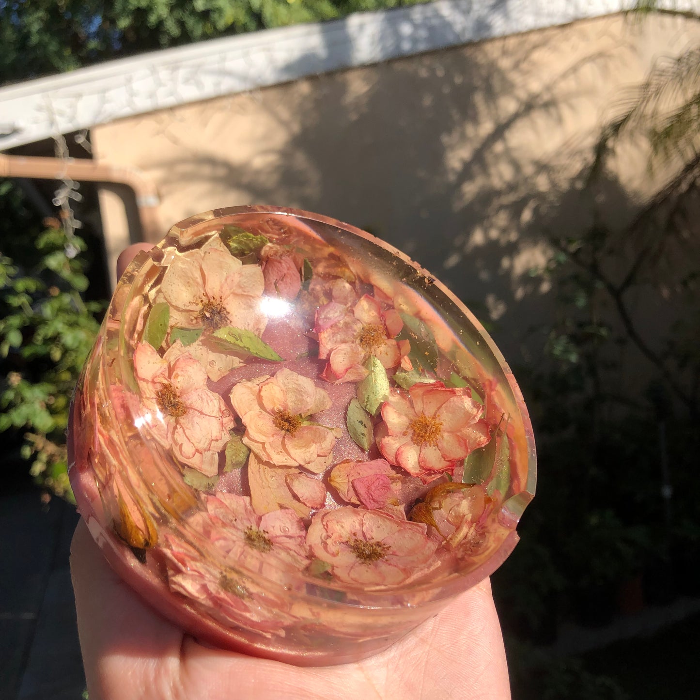 Floral Trinket Tray / Ash Tray