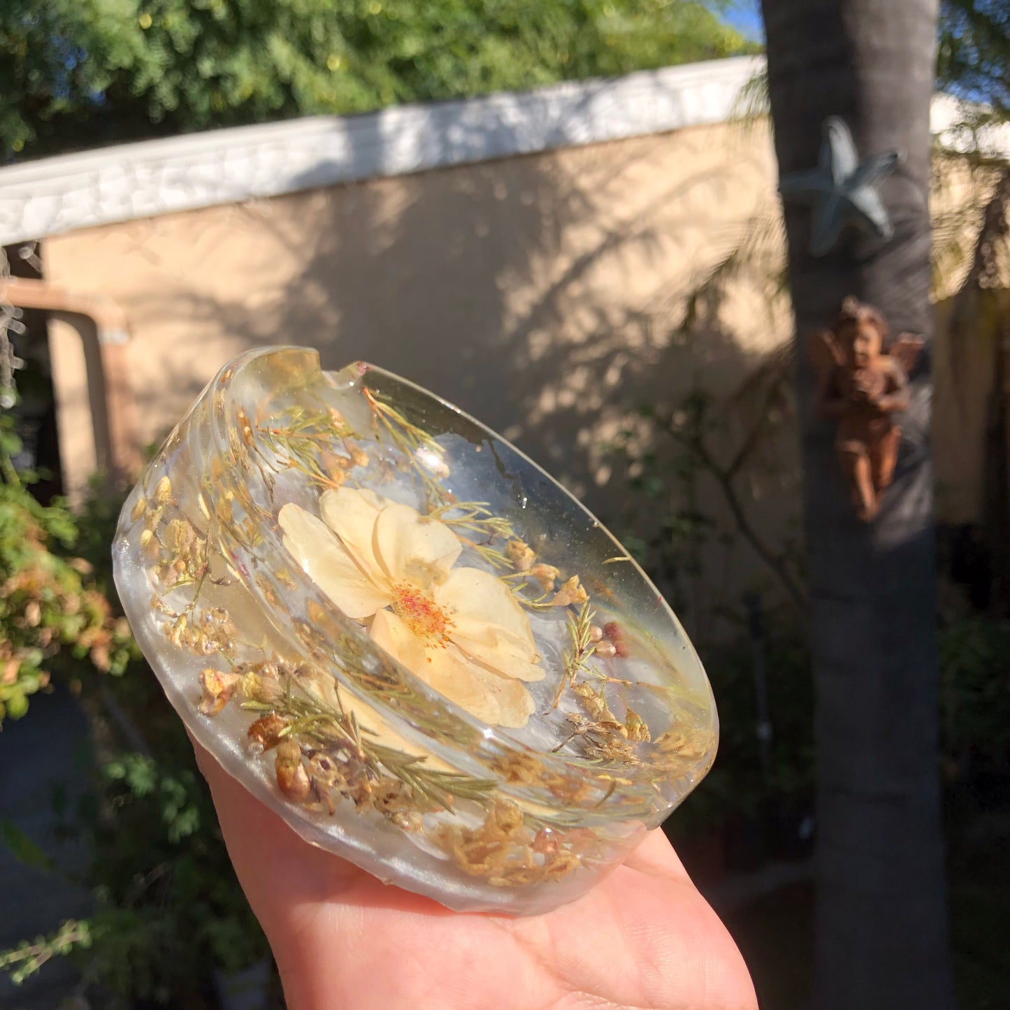 Floral Trinket Tray / Ash Tray