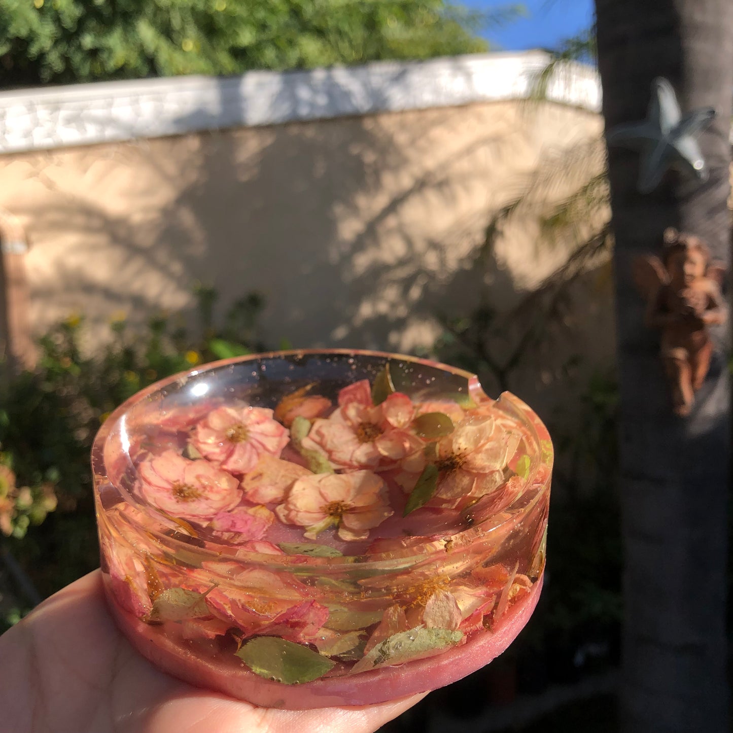 Floral Trinket Tray / Ash Tray