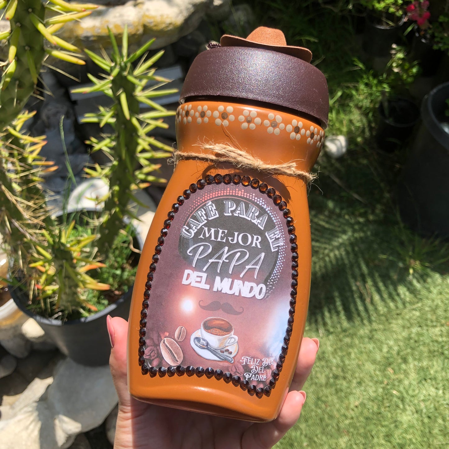 Custom/Personalized Coffee Jar - Men's / Father's Day Edition