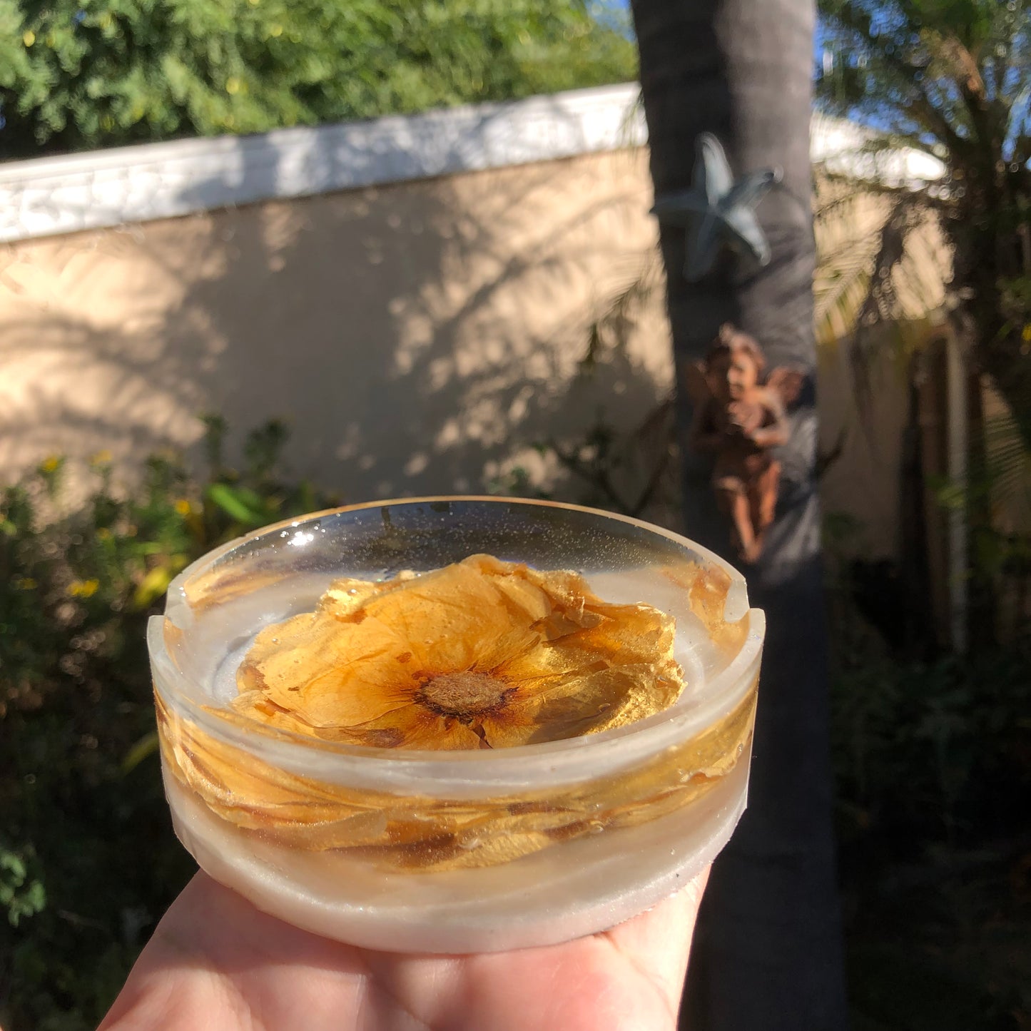 Floral Trinket Tray / Ash Tray