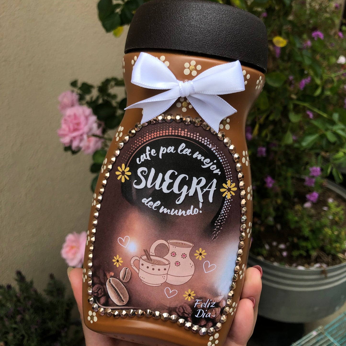 MEDIUM Custom Coffee Jar (7 oz)