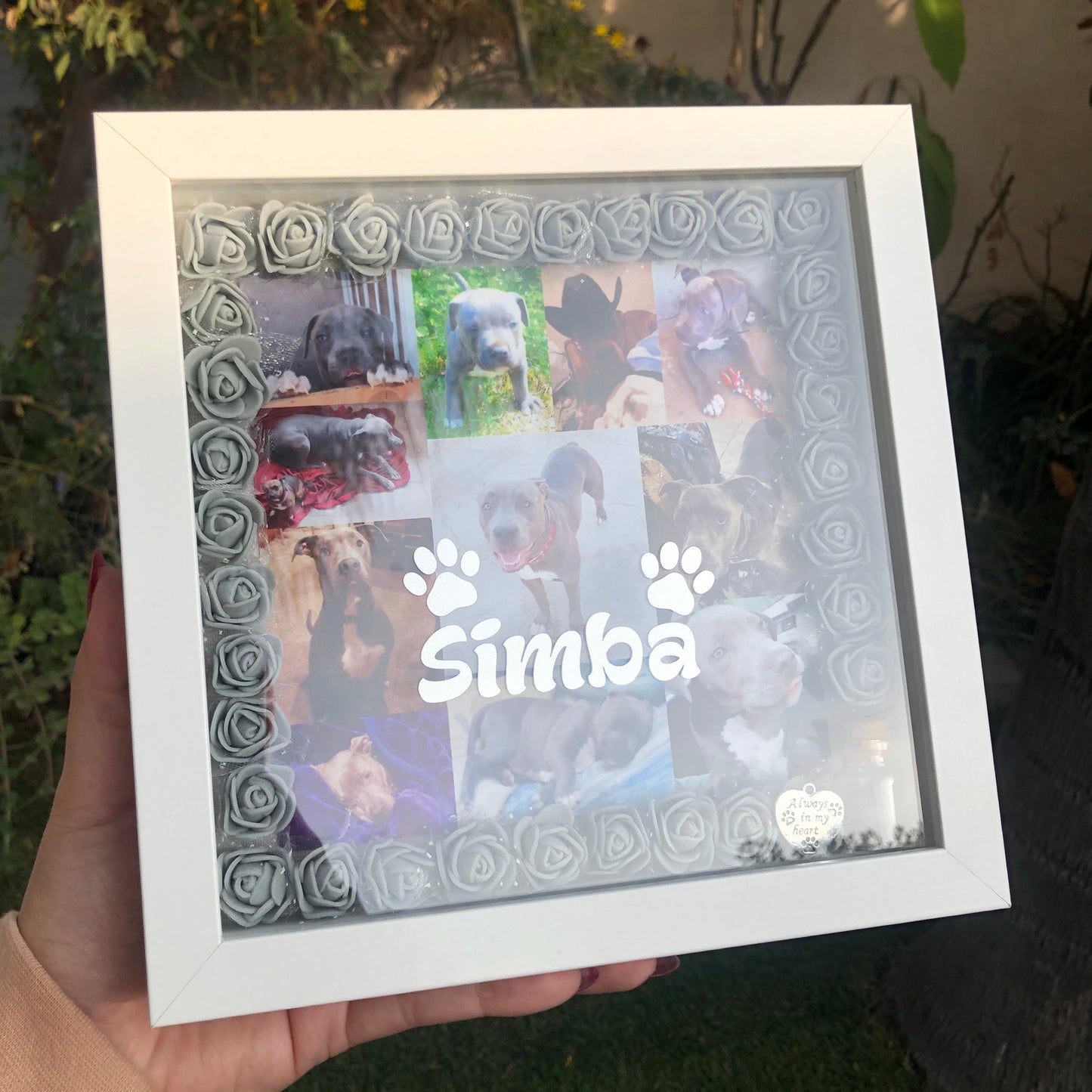 Dog Memorial Picture Frame