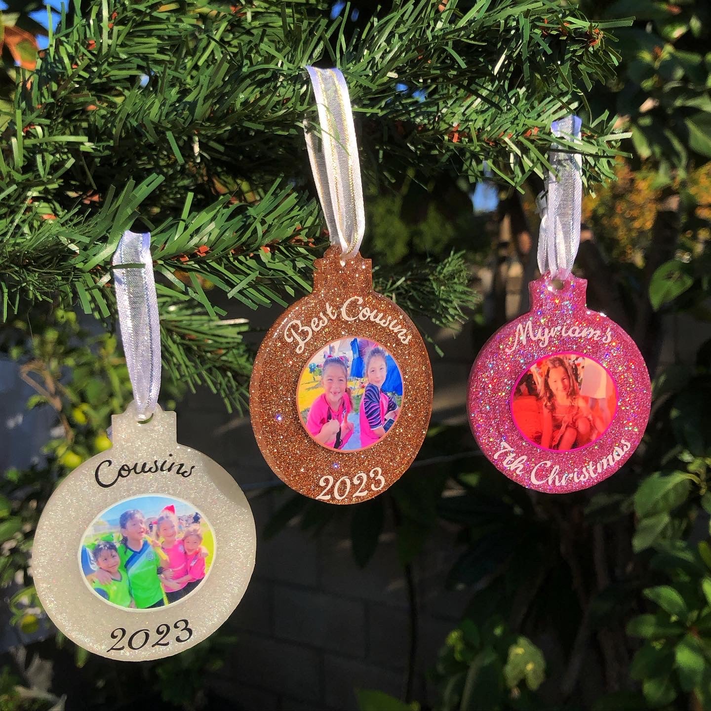 Mini Custom Christmas Ornament