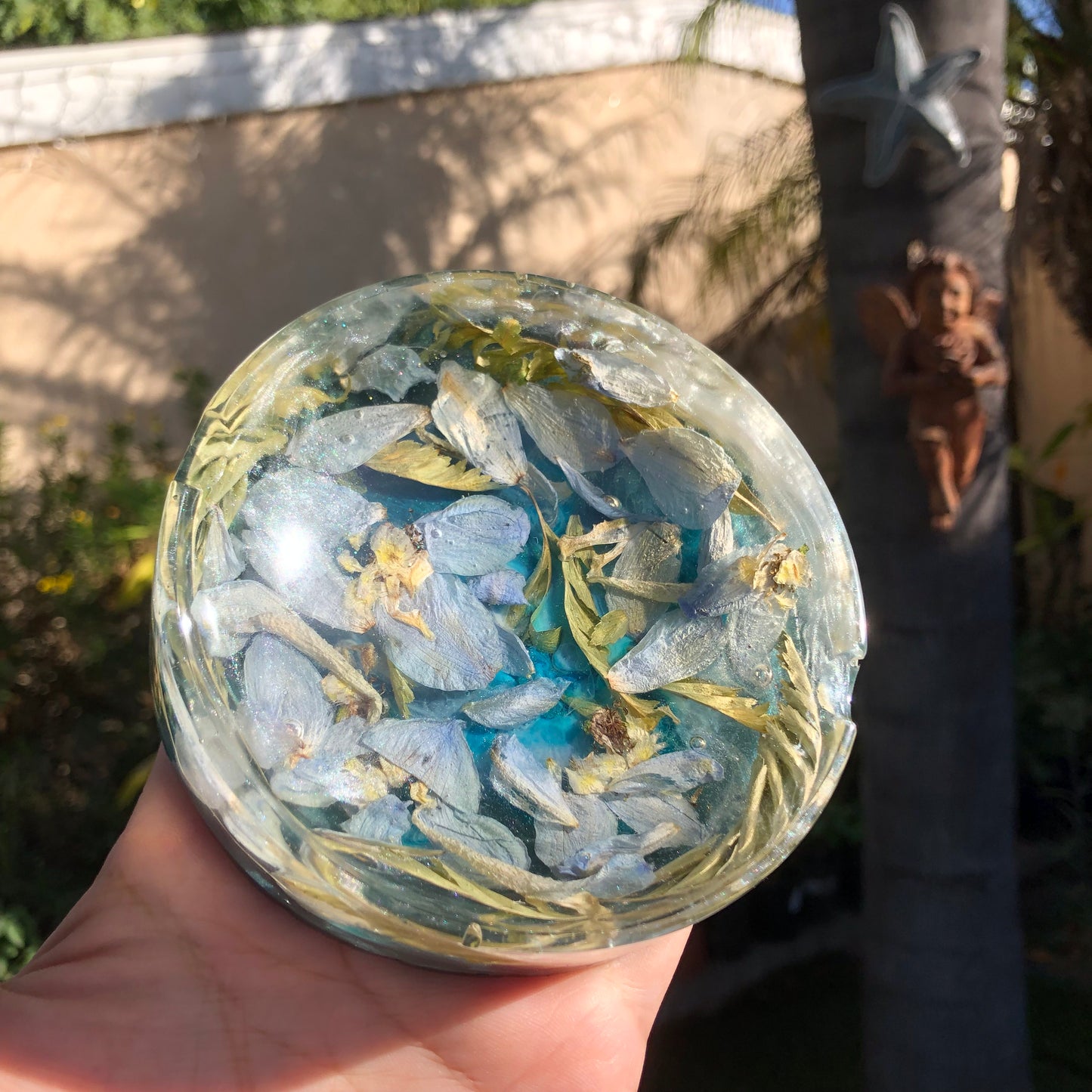 Floral Trinket Tray / Ash Tray
