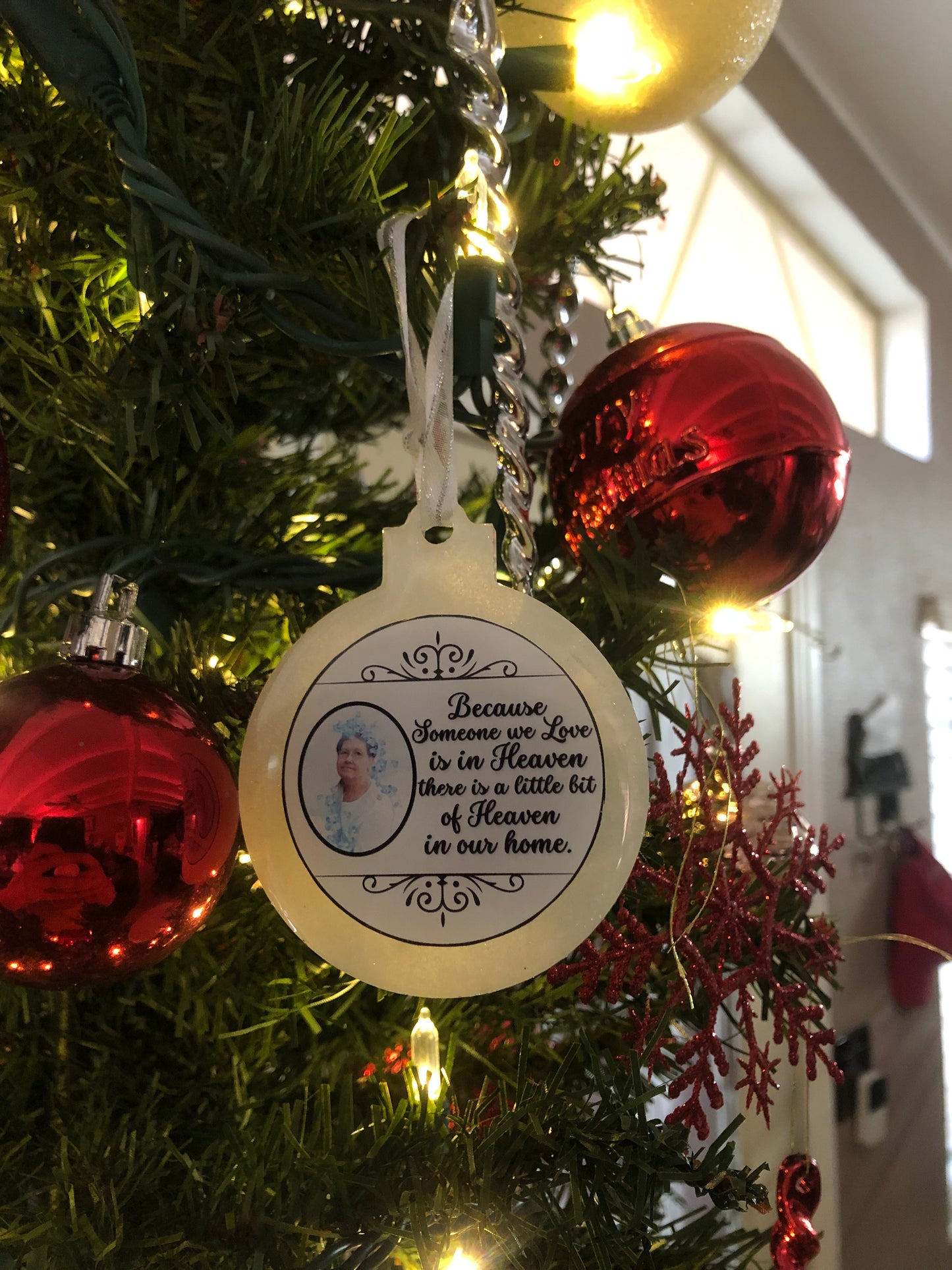 Mini Memorial Christmas Ornament