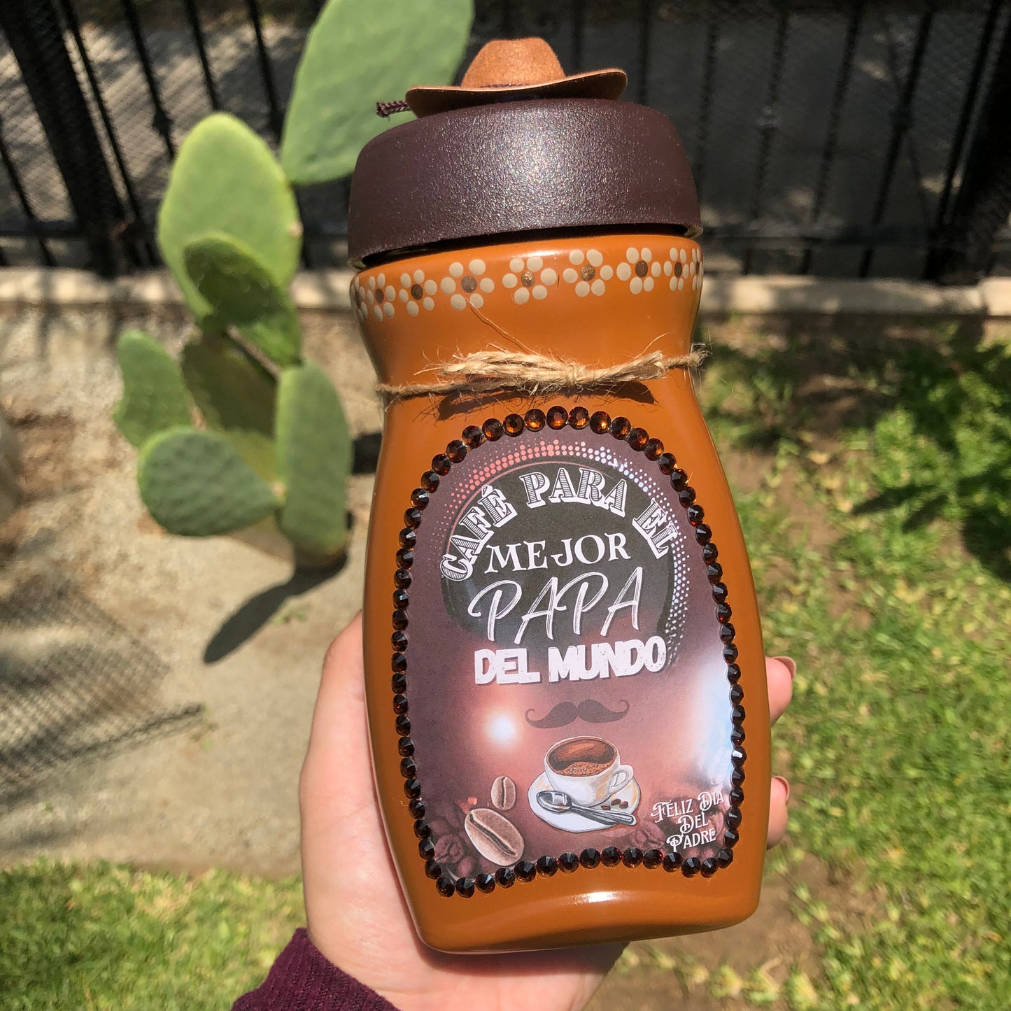 Custom/Personalized Coffee Jar - Men's / Father's Day Edition