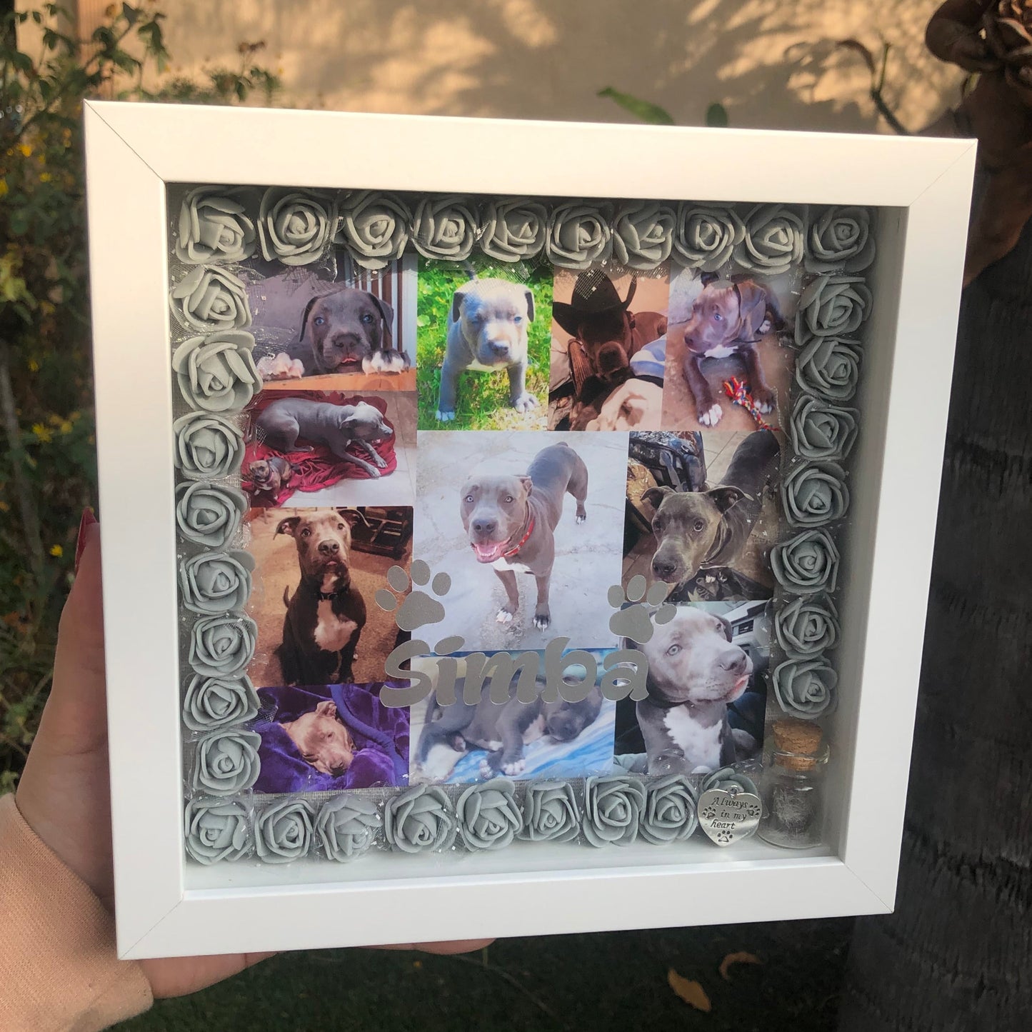 Dog Memorial Picture Frame