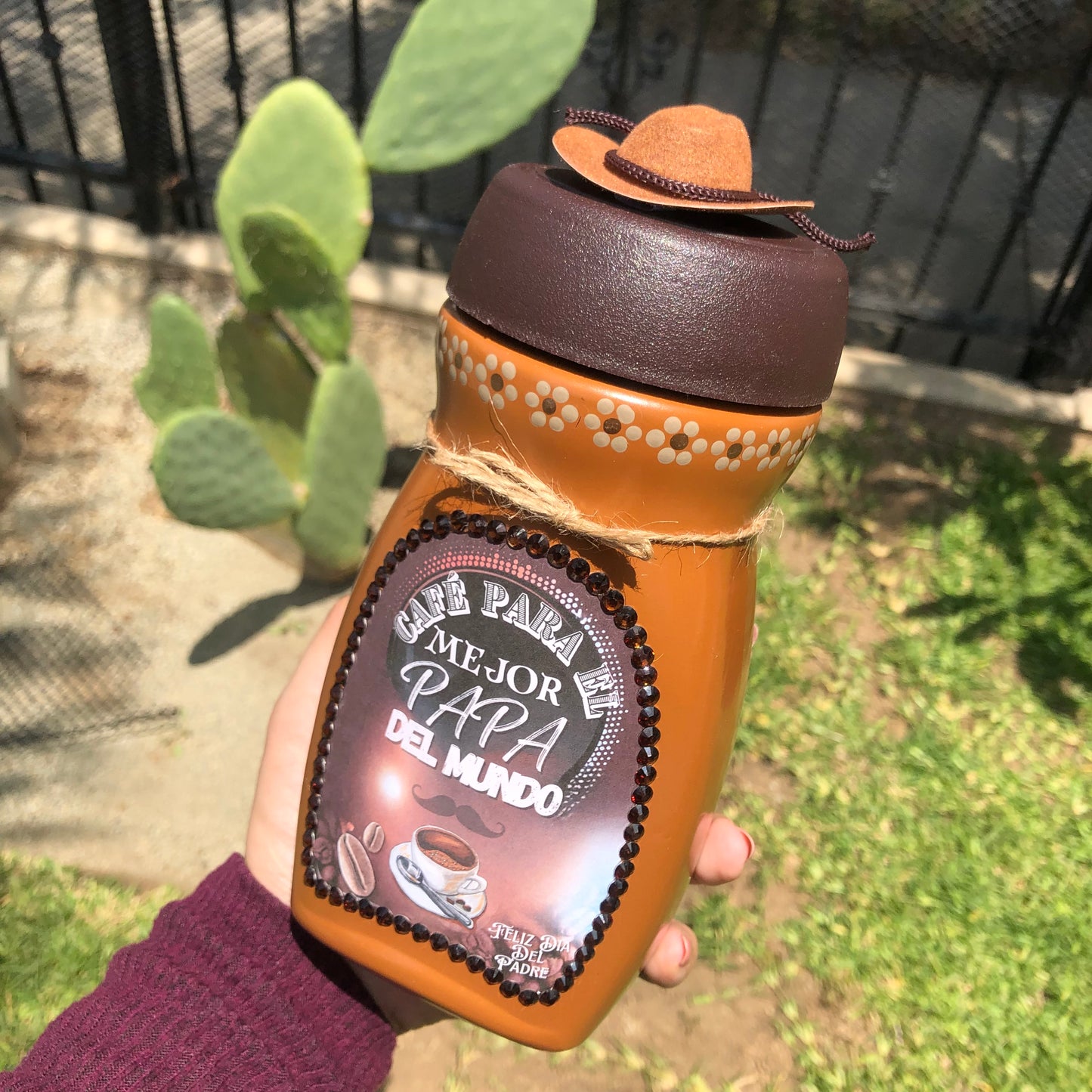 Custom/Personalized Coffee Jar - Men's / Father's Day Edition