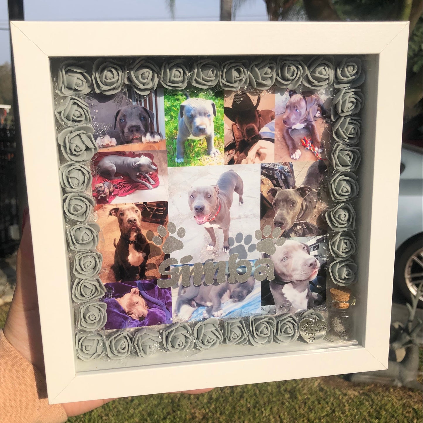 Dog Memorial Picture Frame