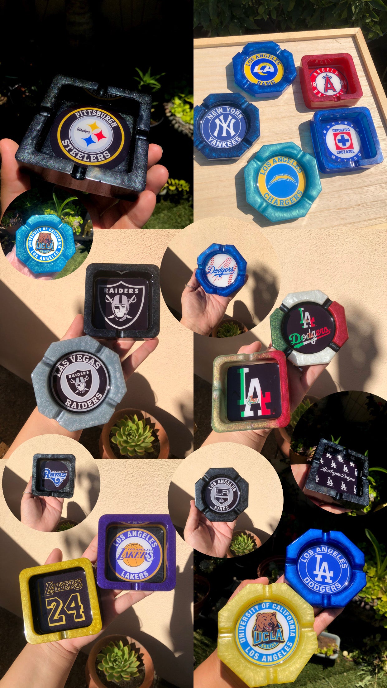 *limited time* custom sports team trinket tray / ashtray