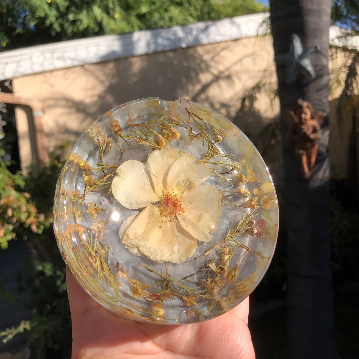 Floral Trinket Tray / Ash Tray
