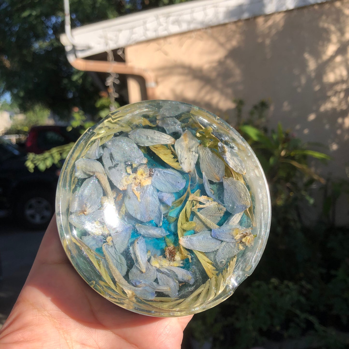 Floral Trinket Tray / Ash Tray