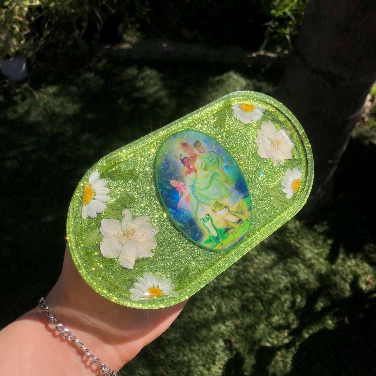 Princess & the Frog Inspired 👑🐸 Oval Trinket Tray