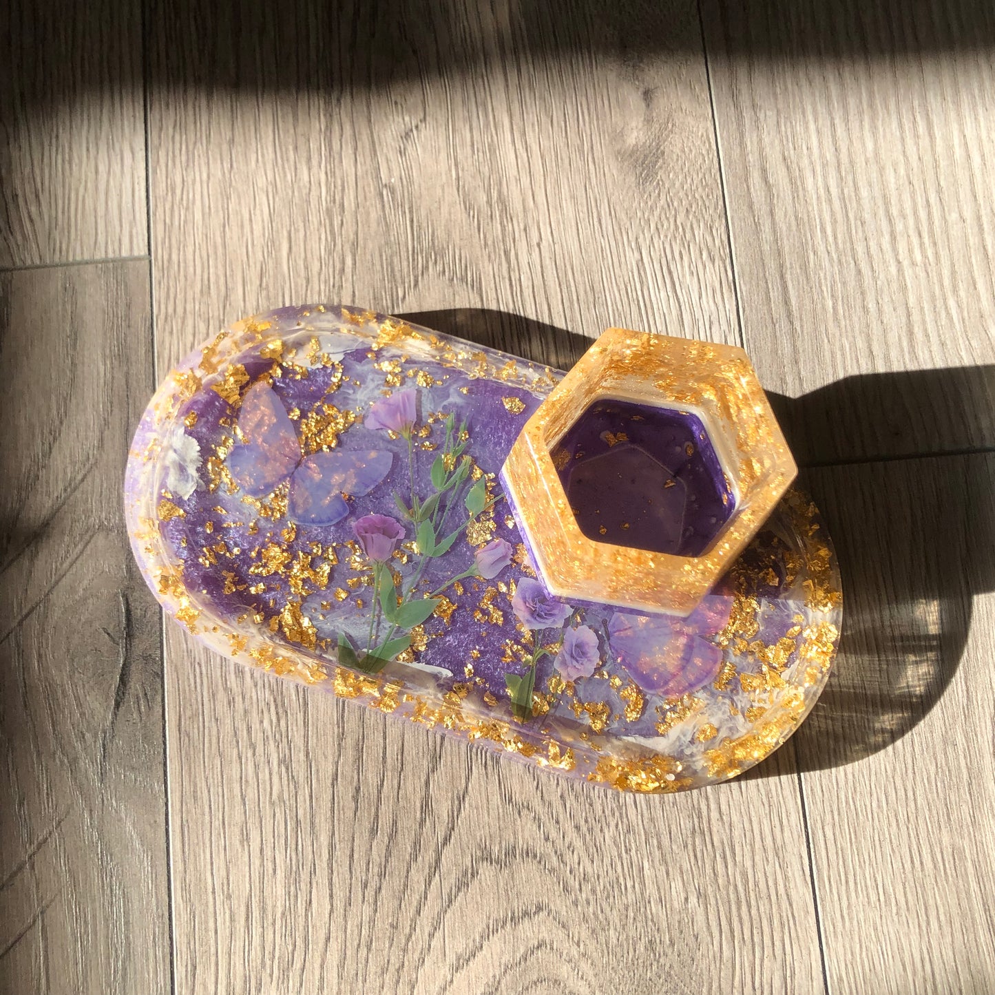 Office Essential Set - Lavender & Gold