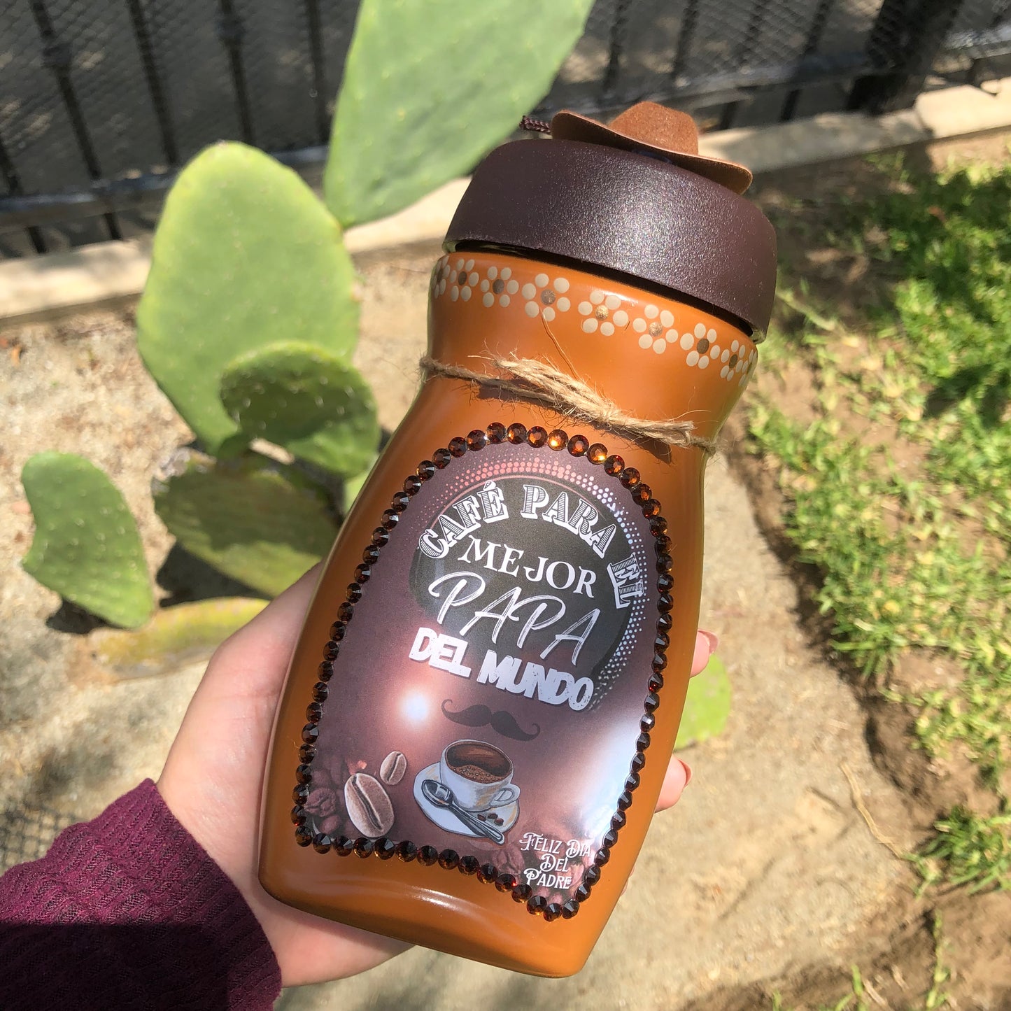 Custom/Personalized Coffee Jar - Men's / Father's Day Edition