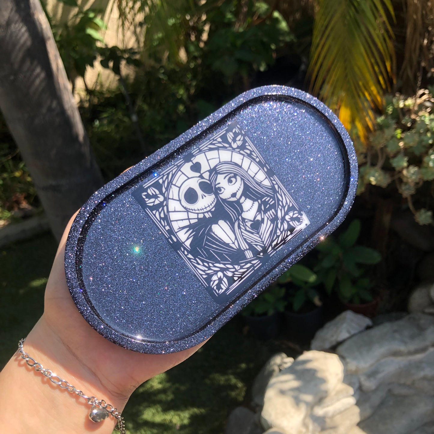 Jack & Sally 🎃 Inspired Trinket Trays