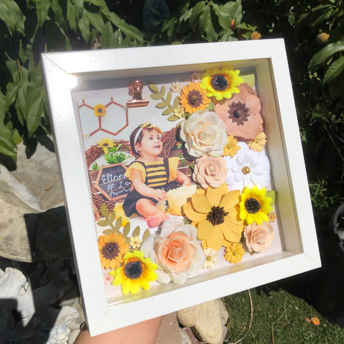 Floral Picture Frame