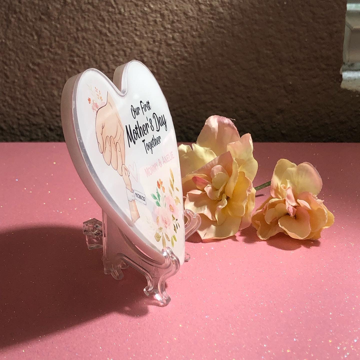 'Our First Mother's Day Together' Heart Keepsake