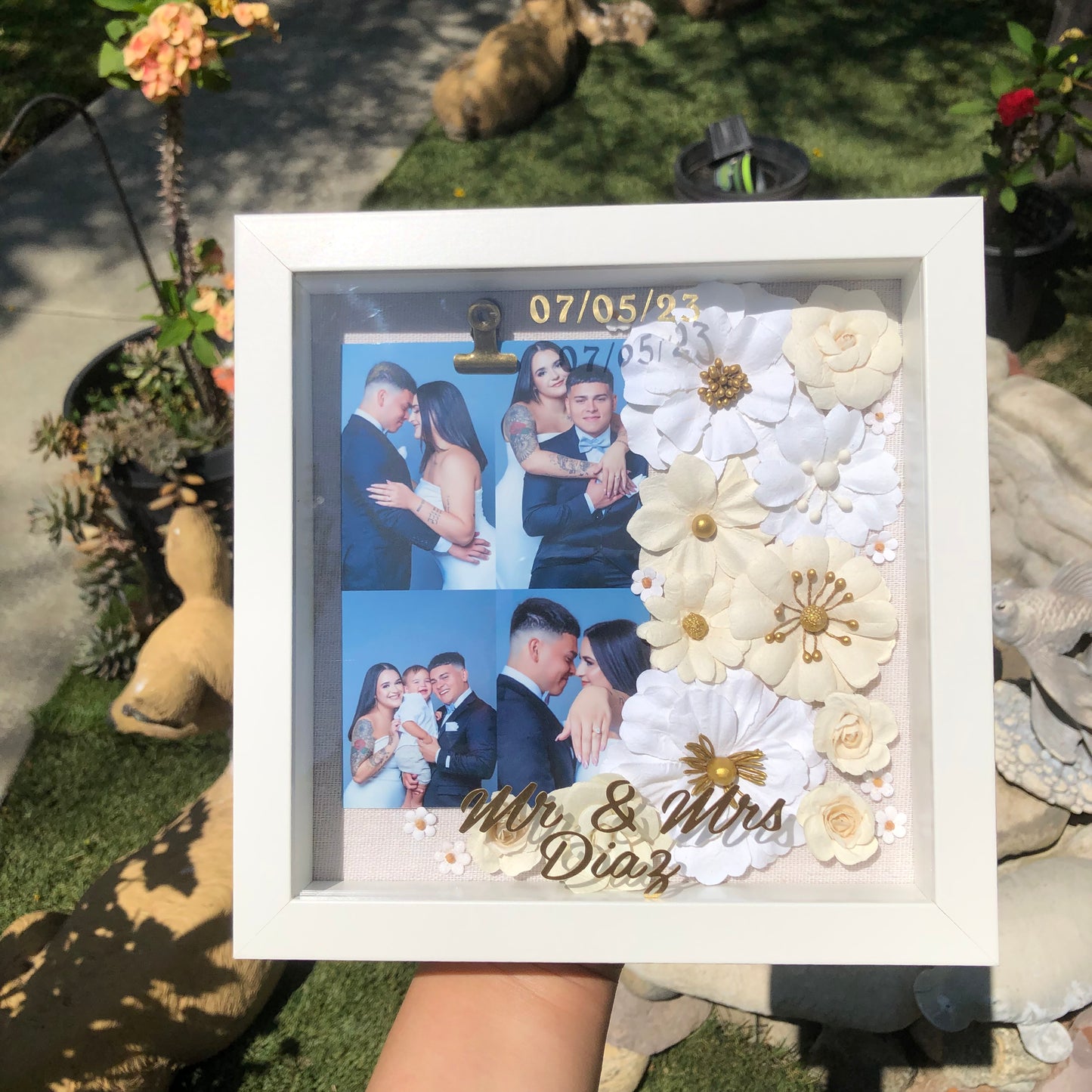 Mr & Mrs Wedding Picture Frame