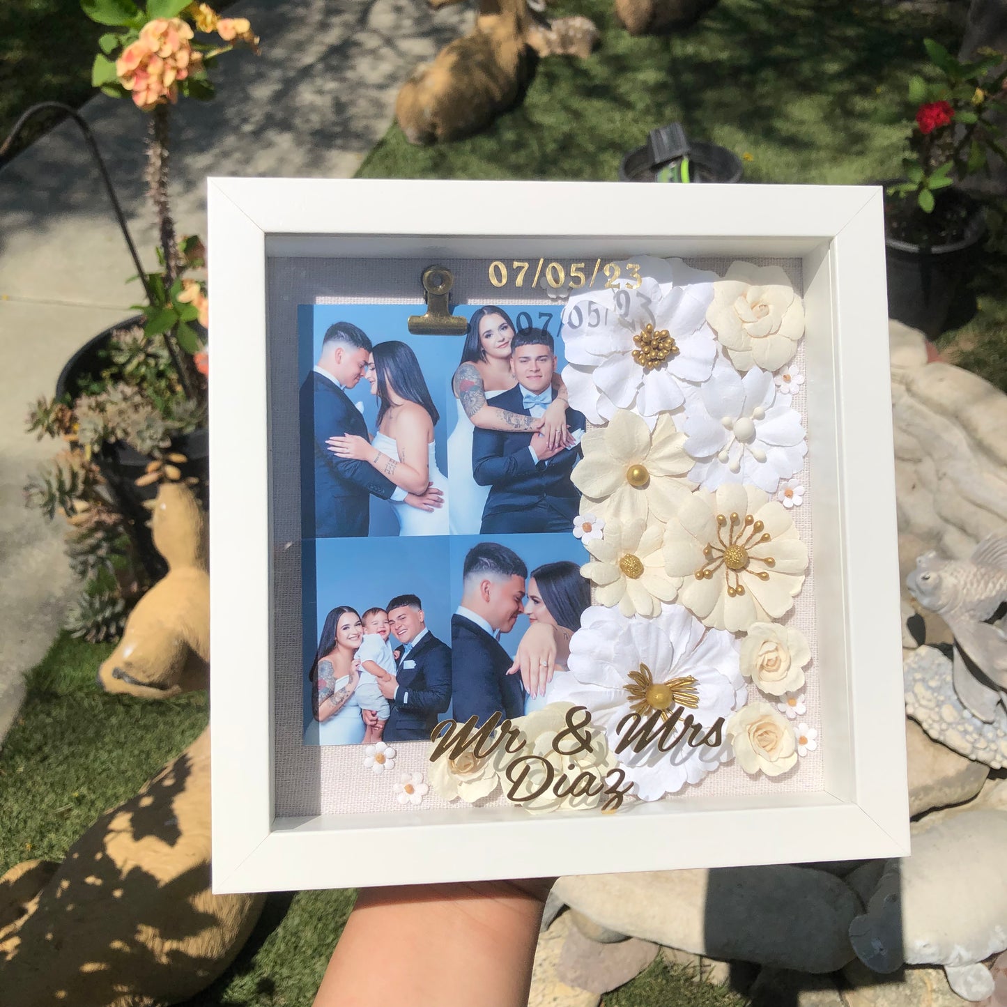 Mr & Mrs Wedding Picture Frame