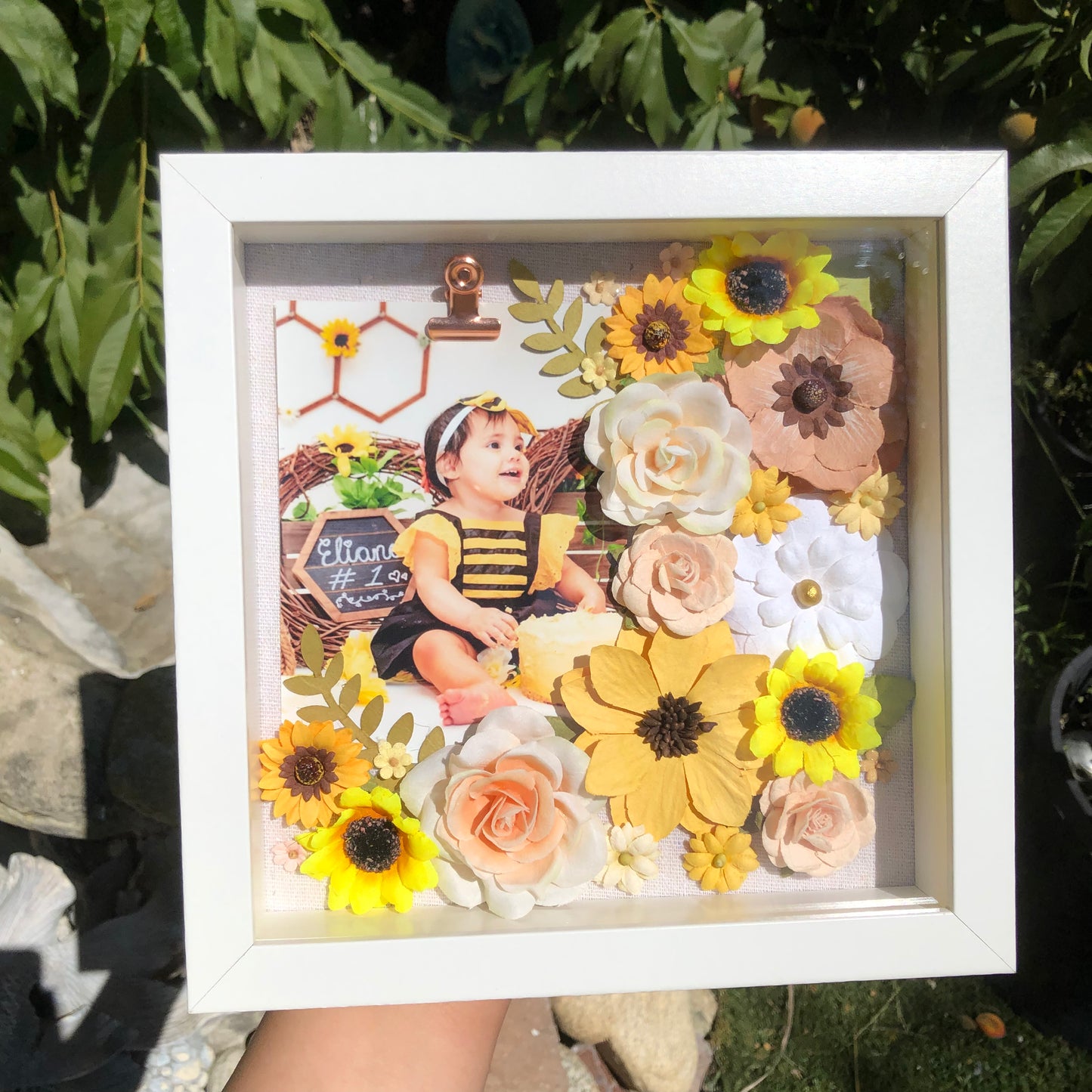 Floral Picture Frame