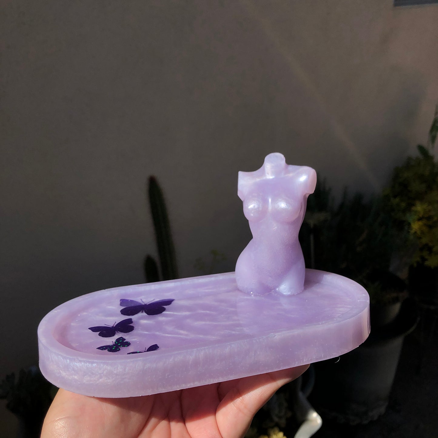 goddess oval tray