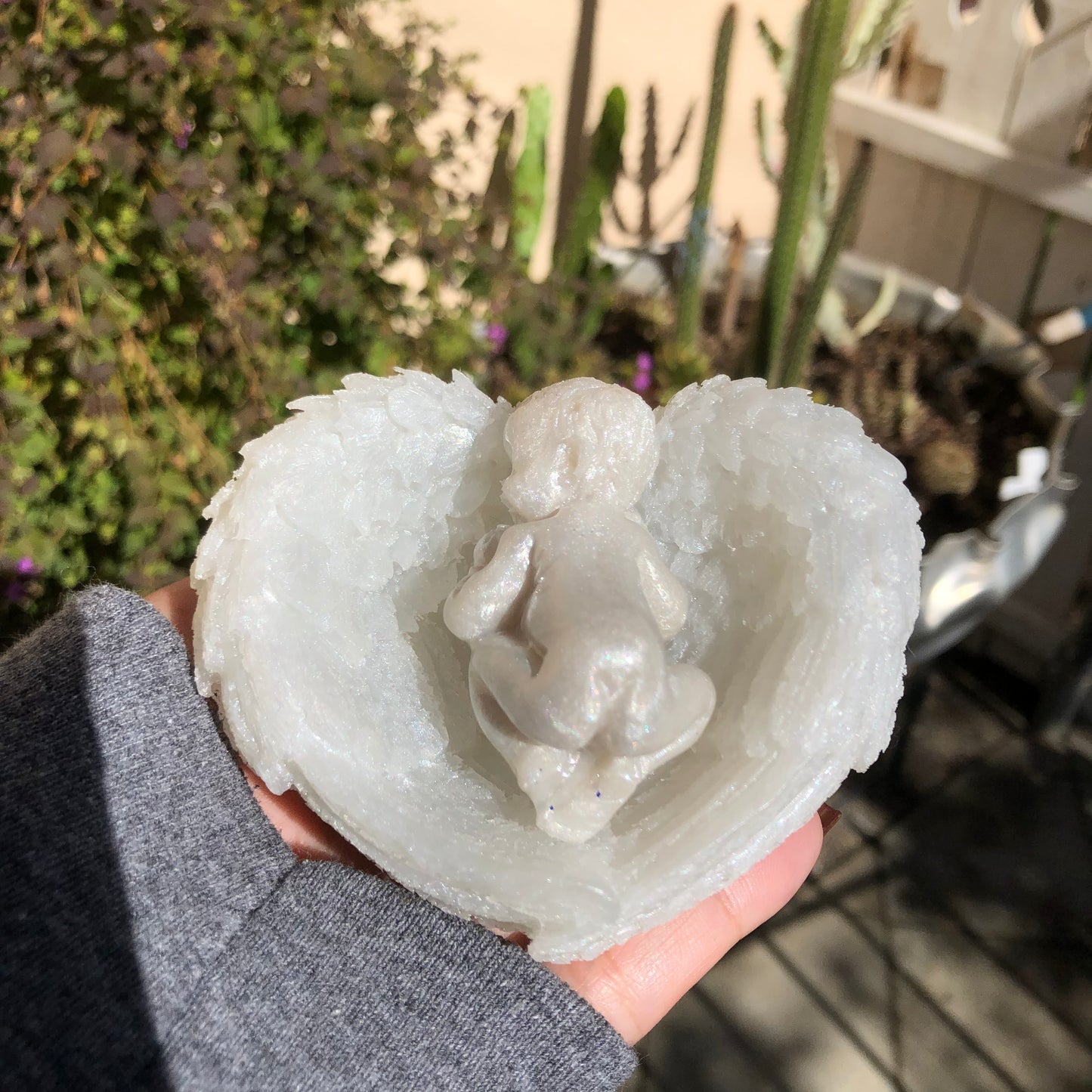 White Angel Baby Set