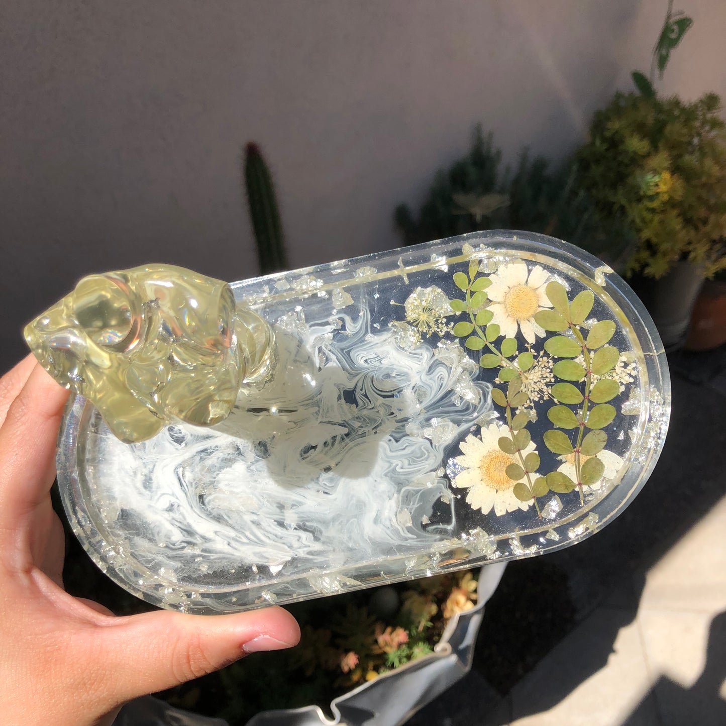 goddess oval tray