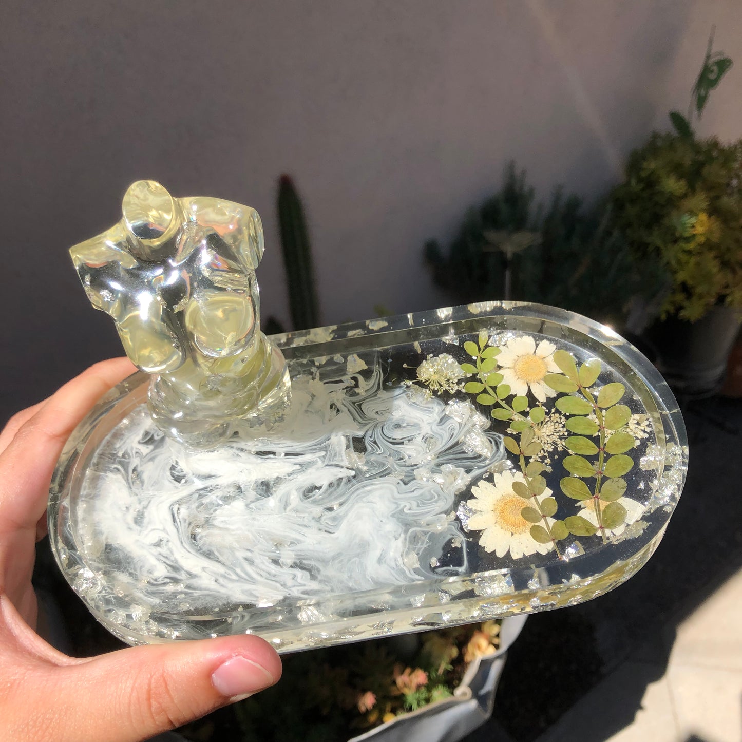 goddess oval tray