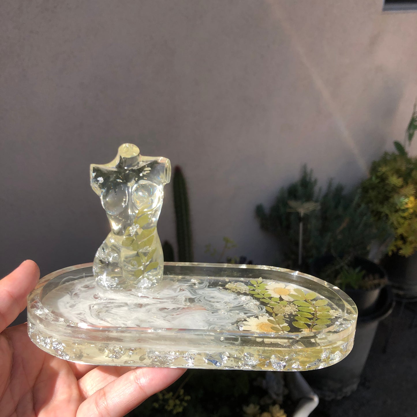 goddess oval tray