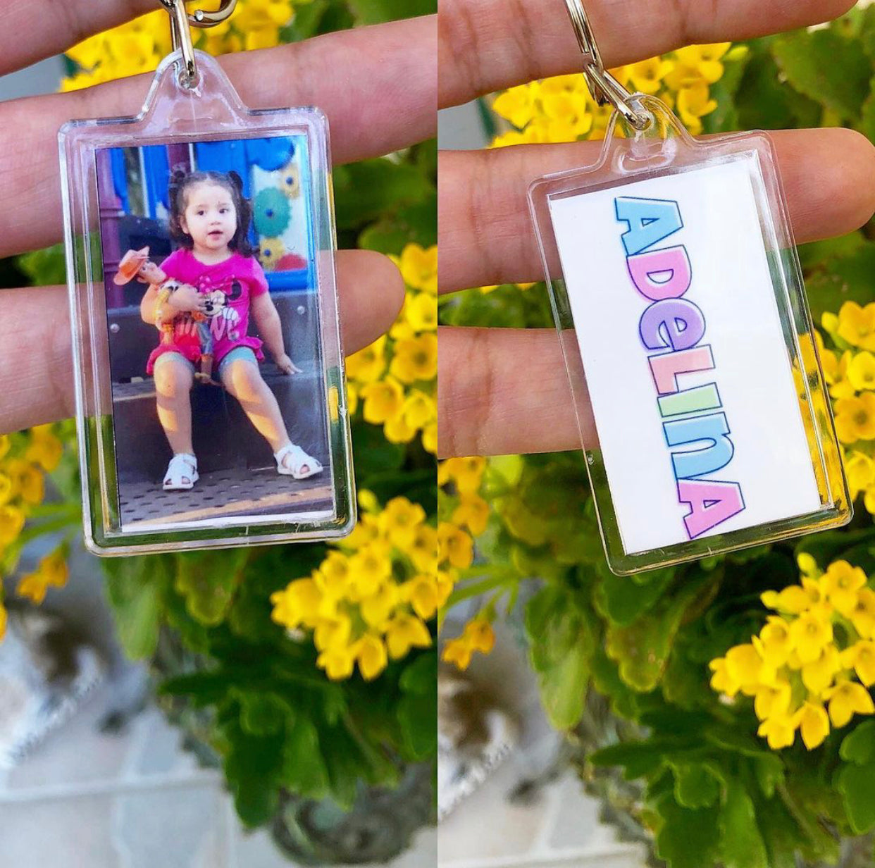 Acrylic Photo Keychain - Rectangle