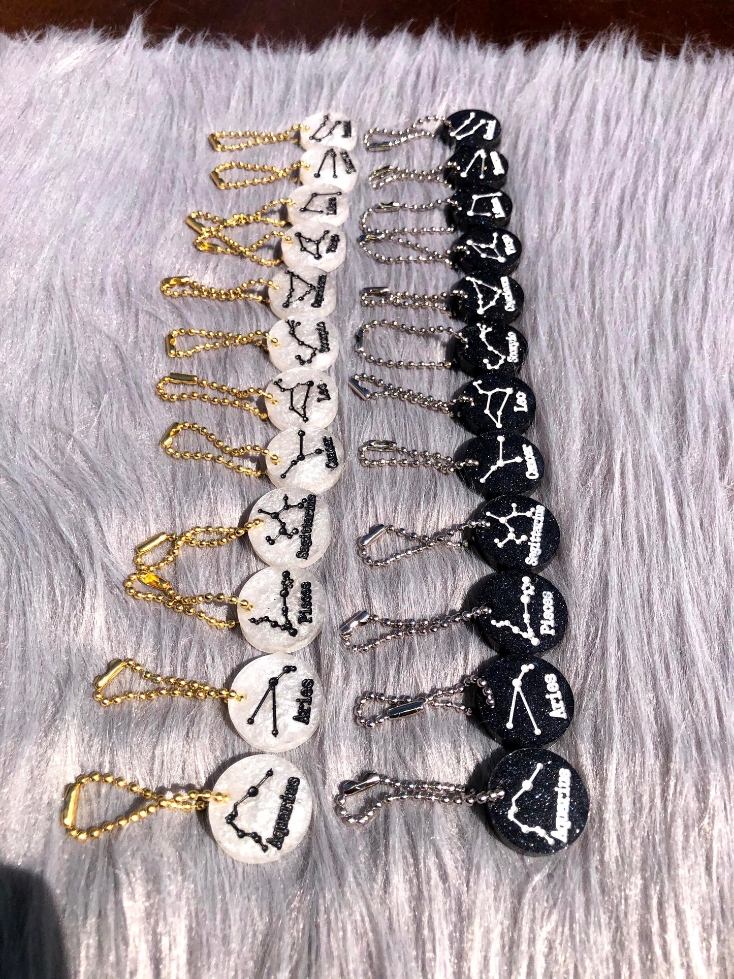 Zodiac Keychains