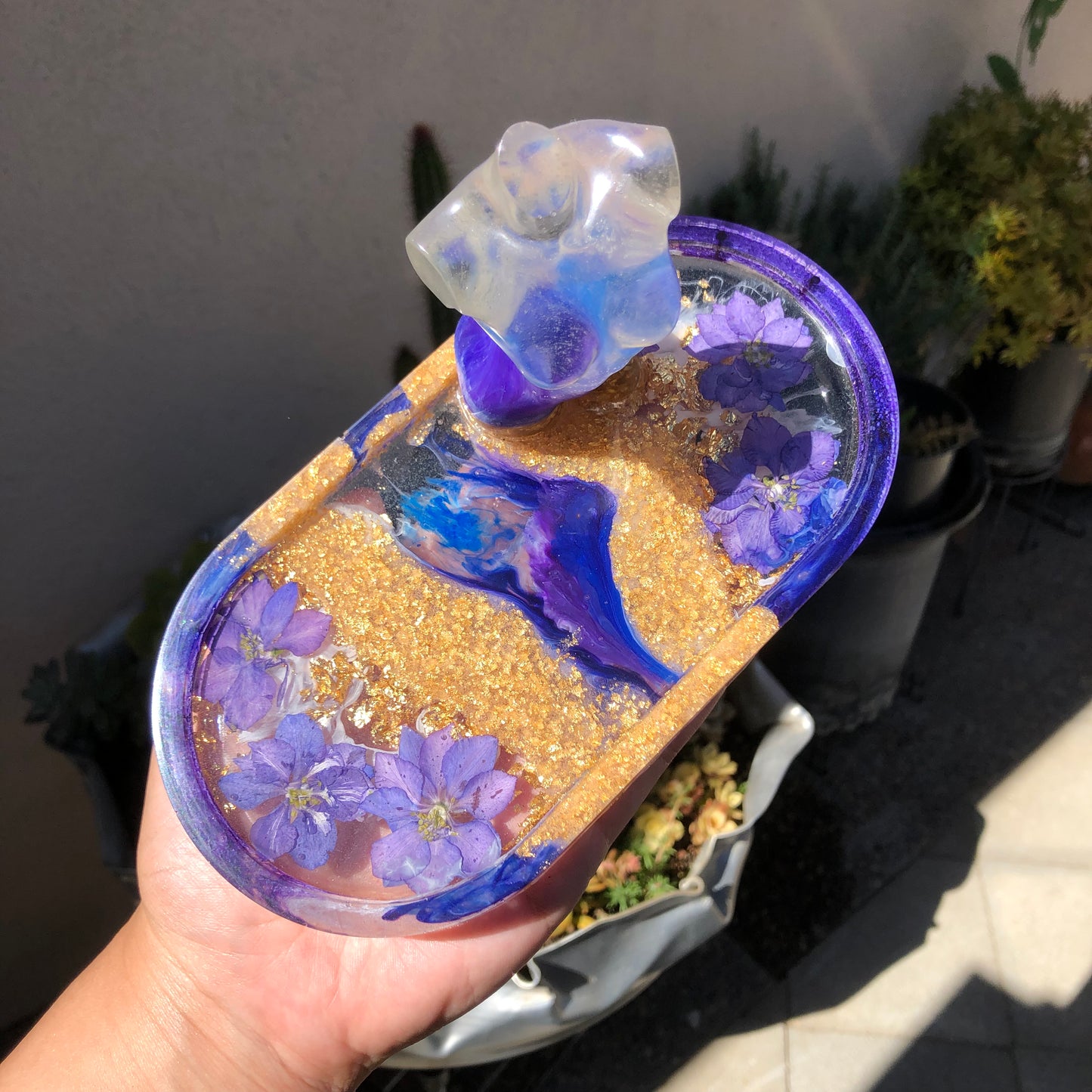 goddess oval tray