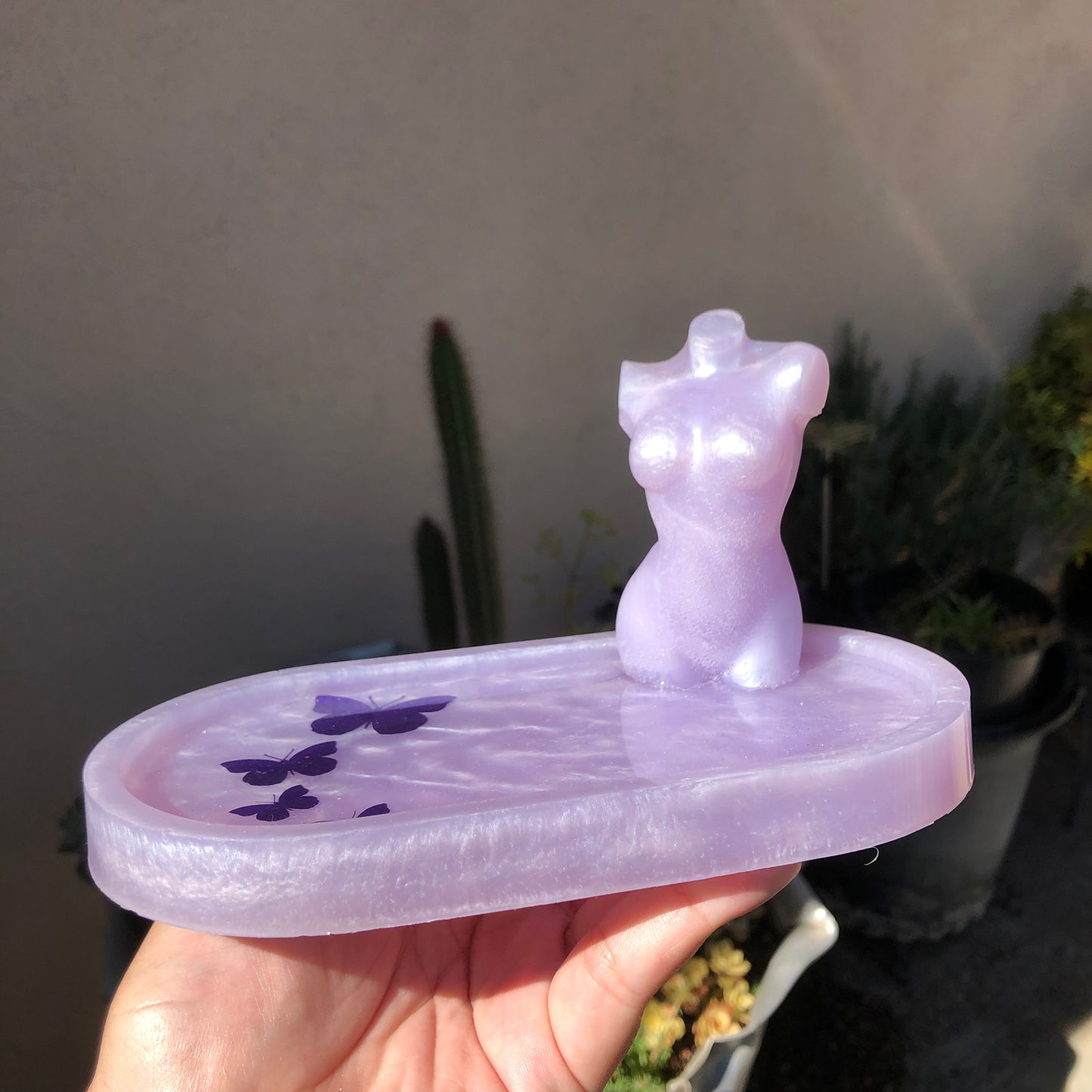 goddess oval tray