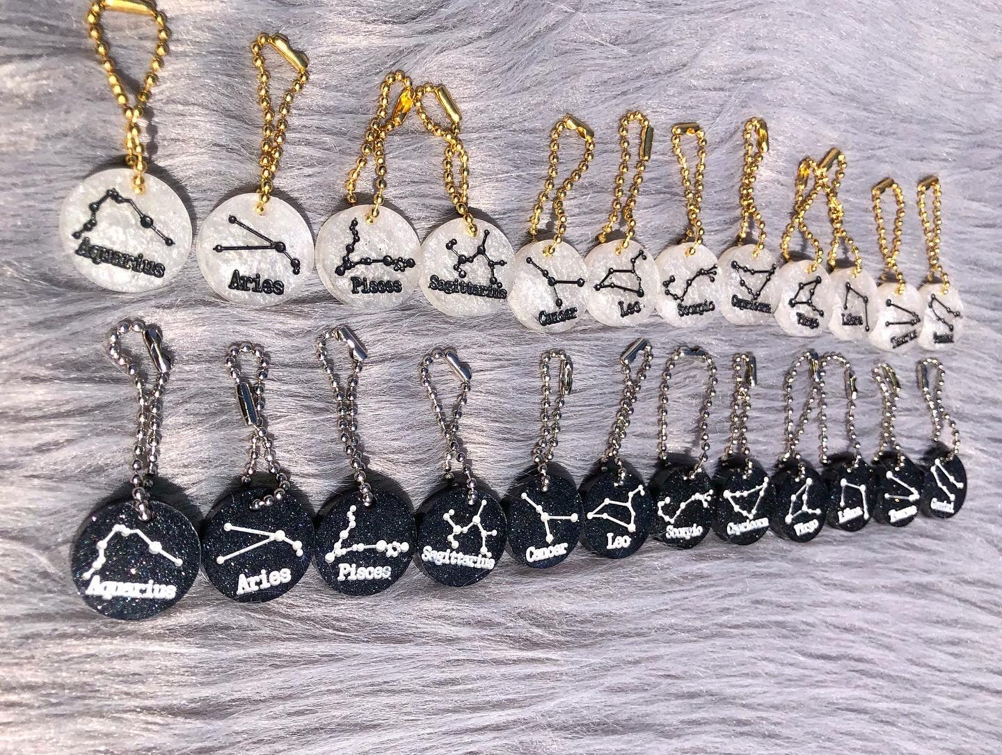 Zodiac Keychains