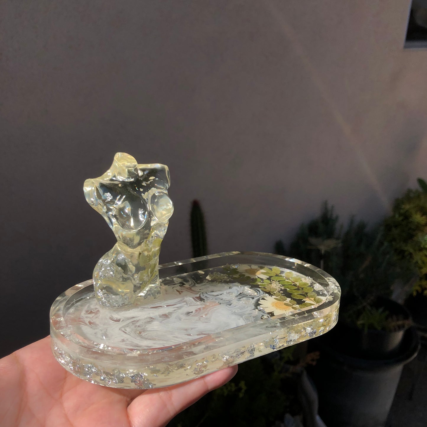 goddess oval tray