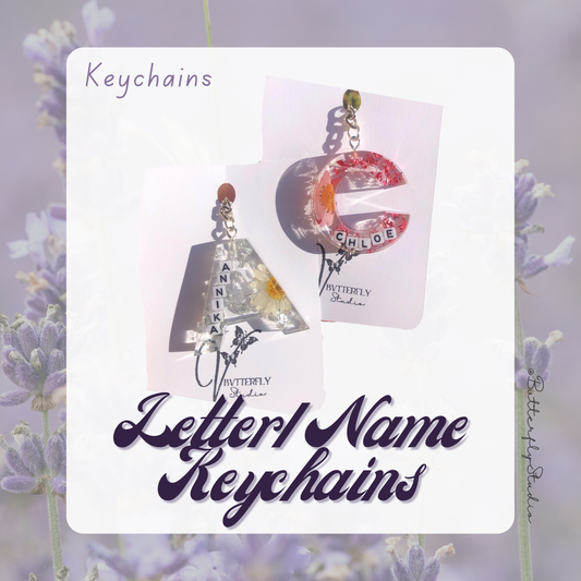 Letter/Name Keychain