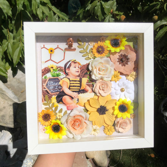 Floral Picture Frame