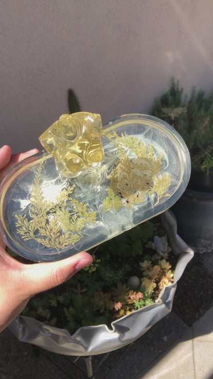 goddess oval tray