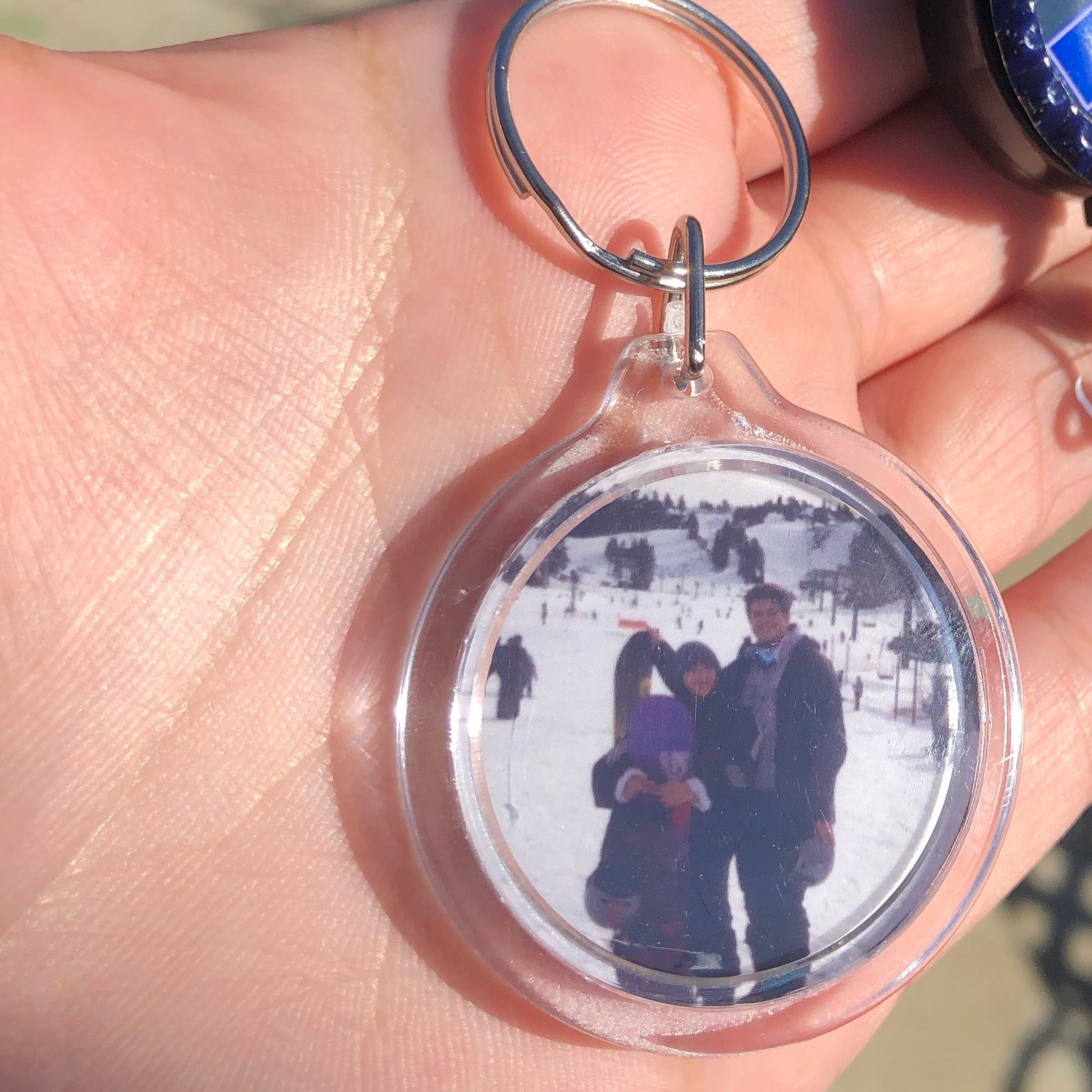 Acrylic Photo Keychain - Circle – BvtterflyStudio